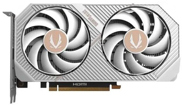ZOTAC Twin Edge OC White Edition GeForce RTX 5060 Graphics Card