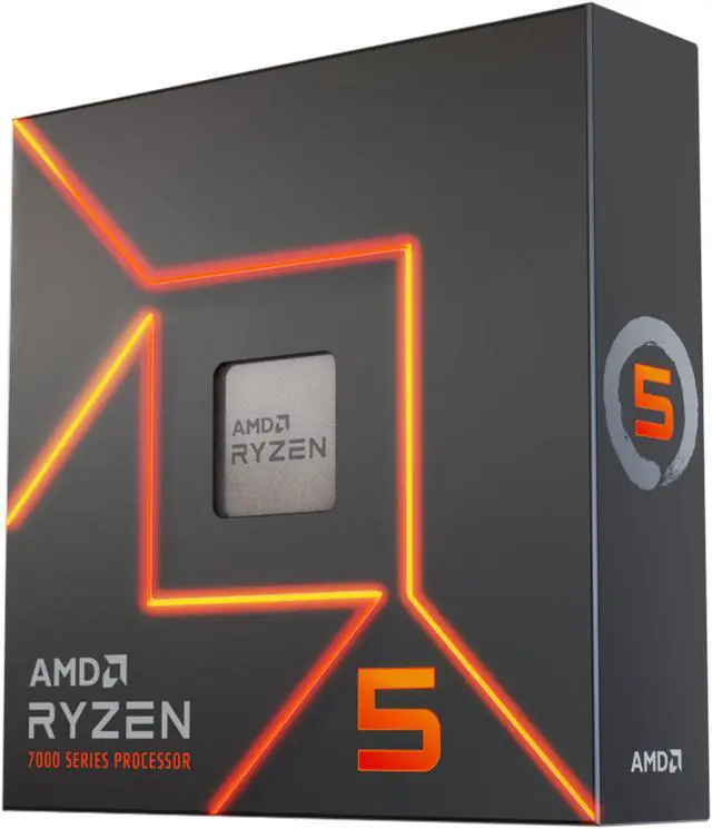 AMD Ryzen 5 7600X - 6-Core 4.7 GHz - Socket AM5 - 105W Desktop