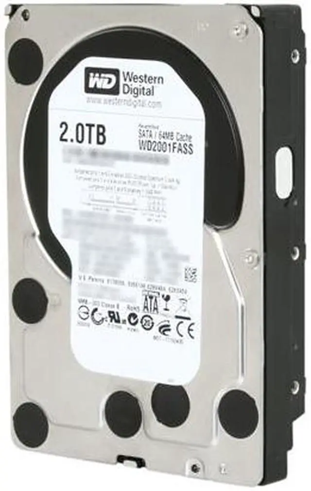 Refurbished: Western Digital Black WD2001FASS 2TB 7200 RPM 64MB