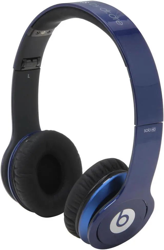 Beats by Dr. Dre Metallic Blue Beats Solo HD On-Ear Headphone with