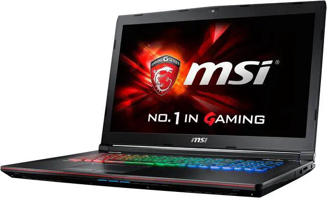 MSI GE72VR APACHE PRO-865 Gaming Laptop GTX 1060 i7-7700HQ 2.80