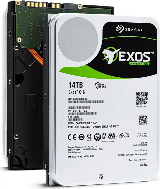 sx1022様まとめ買い専用 Seagate Exos X16 14TB x4 Seagate Exos X16