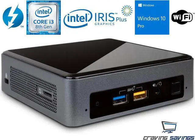 Intel NUC8i3BEK Mini PC/HTPC, Intel Core i3-8109U Up to 3.6GHz