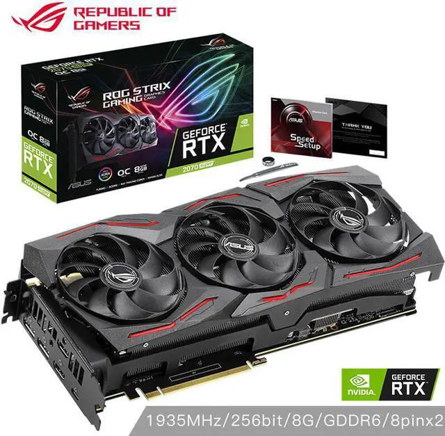 Refurbished: ASUS ROG Strix GeForce RTX 2070 SUPER OC 8GB GDDR6