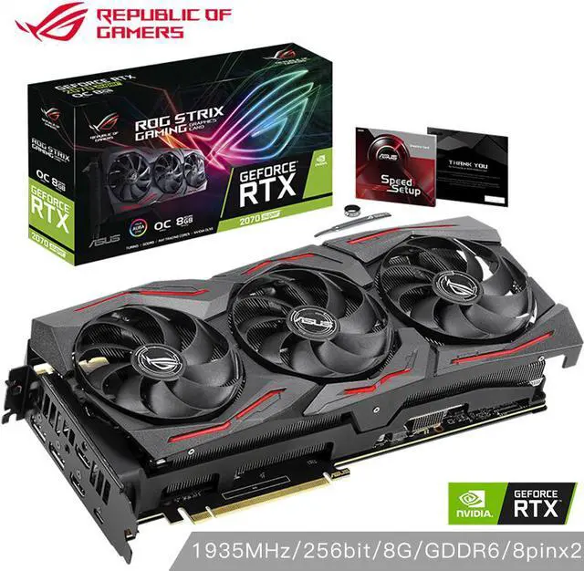 ASUS ROG Strix GeForce RTX 2070 SUPER OC 8GB GDDR6 Triple Fans