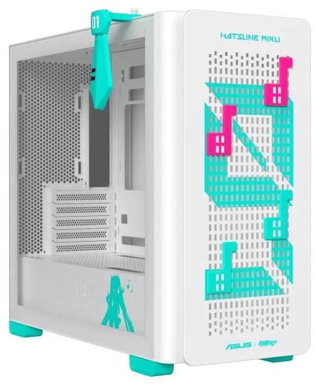 ASUS TX Gaming A23 Hatsune Miku Edition Micro ATX Computer Case