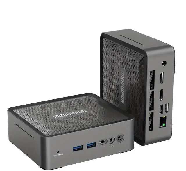 MiniHyper Mini PC AMD Ryzen 7 5825U (8C/16T, Up to 4.5GHz) - 16GB