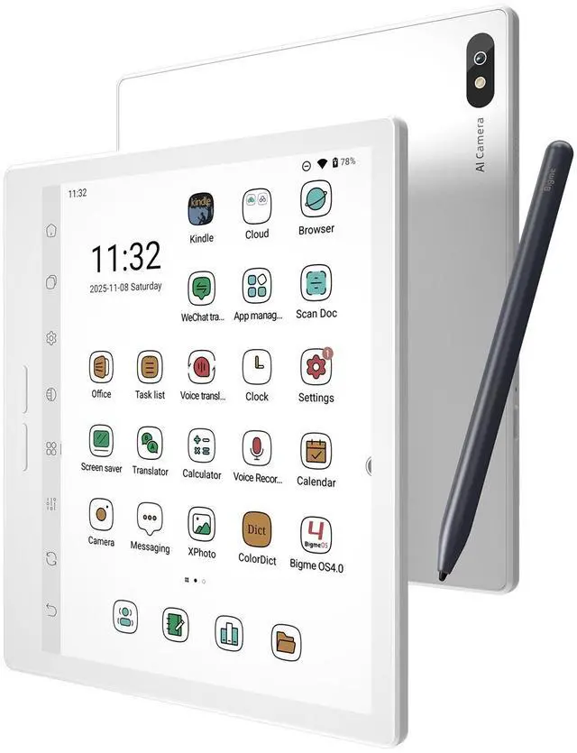 Bigme B7 SIMフリー 通話可 7インチ カラー e-ink 8+128 Amazon.co.jp