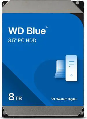 WD Blue 4TB Desktop Hard Disk Drive - 5400 RPM SATA 6Gb/s 256MB