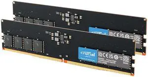 Crucial 128GB (2 x 64GB) DDR5 5600 (PC5 44800) Memory (Desktop