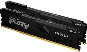 Kingston FURY Beast 32GB (2 x 16GB) 288-Pin PC RAM DDR4 3600 (PC4