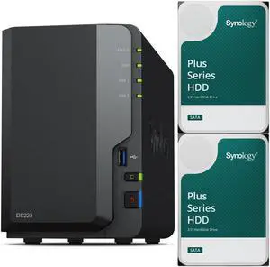 Synology 2-bay DiskStation DS223 (Diskless) - Newegg.com
