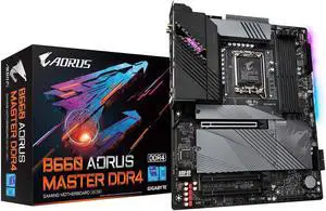 Refurbished: GIGABYTE B660 AORUS MASTER DDR4 B660 Intel LGA 1700