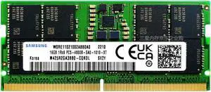 Samsung 1x16GB DDR5 4800MHz 262-Pin DDR5 SO-DIMM NON-ECC Notebook