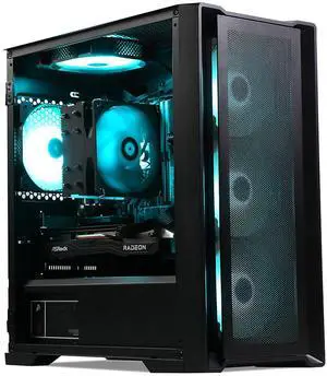 MXZ Gaming PC ,AMD Ryzen 7 9700X , GeForce RTX 4070 ,16GB DDR5