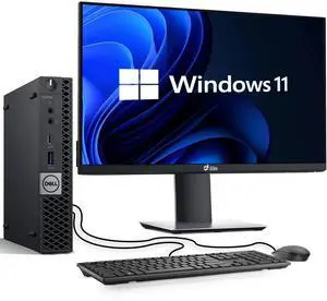 Refurbished: HP ProDesk 400 G2 Mini Desktop PC, Intel Core i3