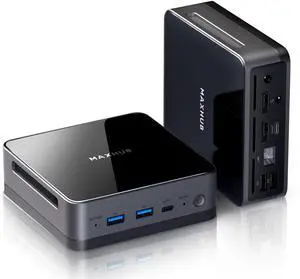 Beelink Mini PC, AMD Ryzen 7 5800H(8C/16T, Up to 4.4GHz), 16GB