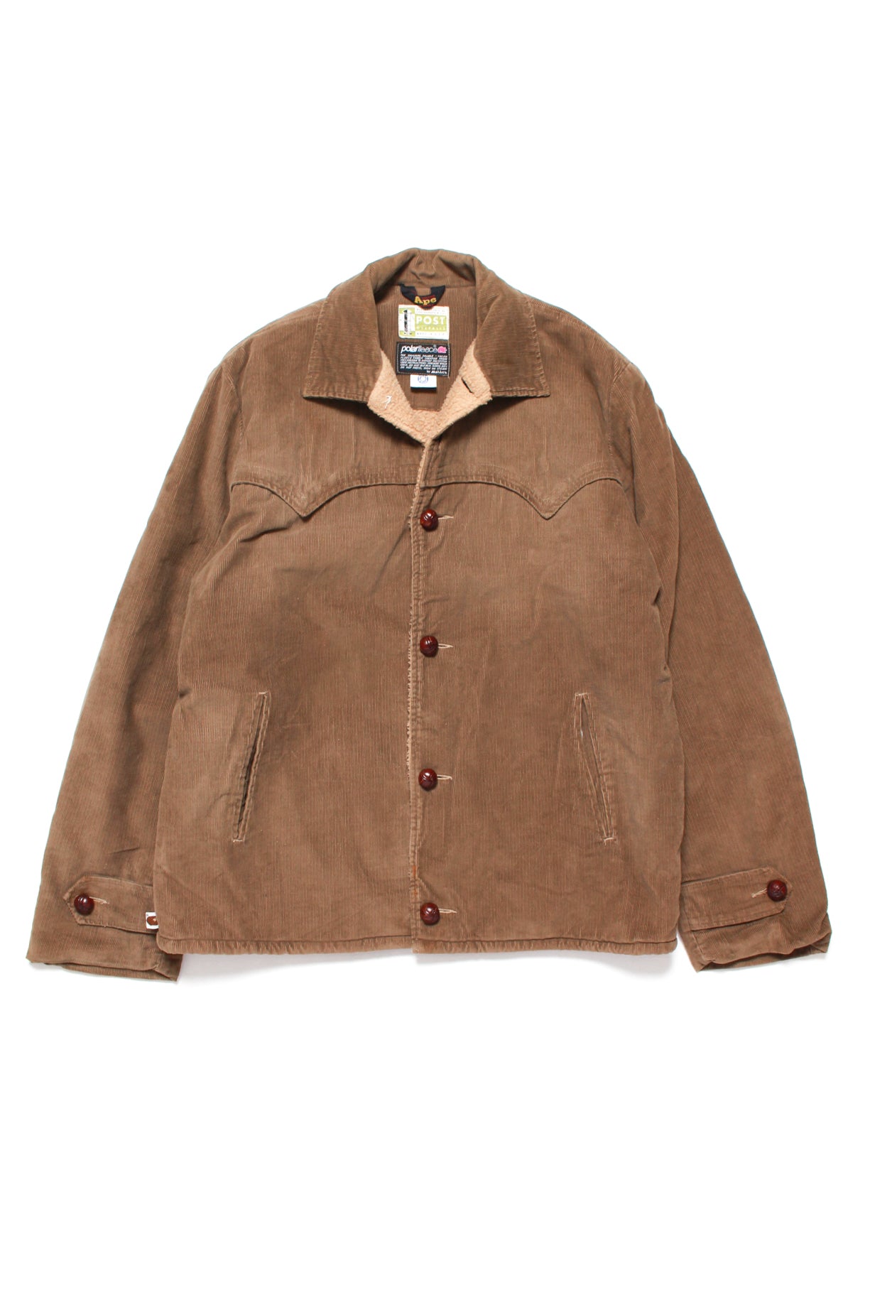 USED in STOCK】A BATHING APE×POST OVERALLS – RANCH JACKET '96