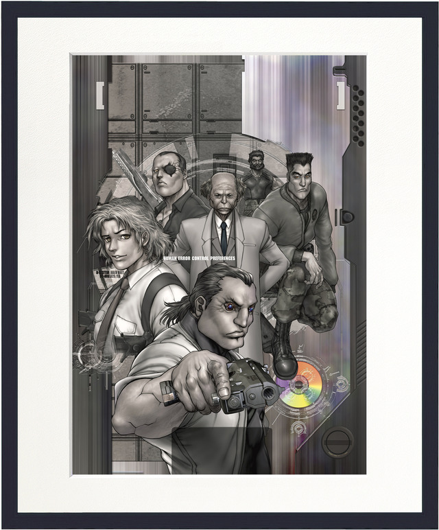 攻殻機動隊」複製原画など新グッズ一挙公開！“電脳ハッキングナッツ”も