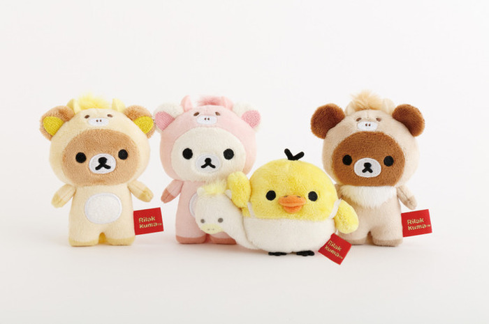 新年をリラックマ＆すみっコたちと♪ 干支の“午（うま）”になりきった