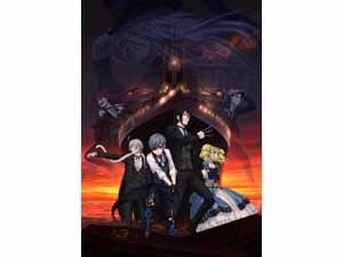 劇場版「黒執事 Book of the Atlantic」Blu-ray&DVD 枢やなジャケット