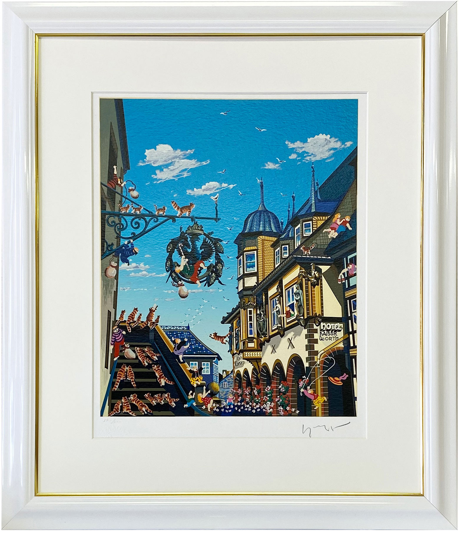 ☆版画☆ヒロ・ヤマガタ ☆版画☆ヒロ・ヤマガタ シルクスクリーン