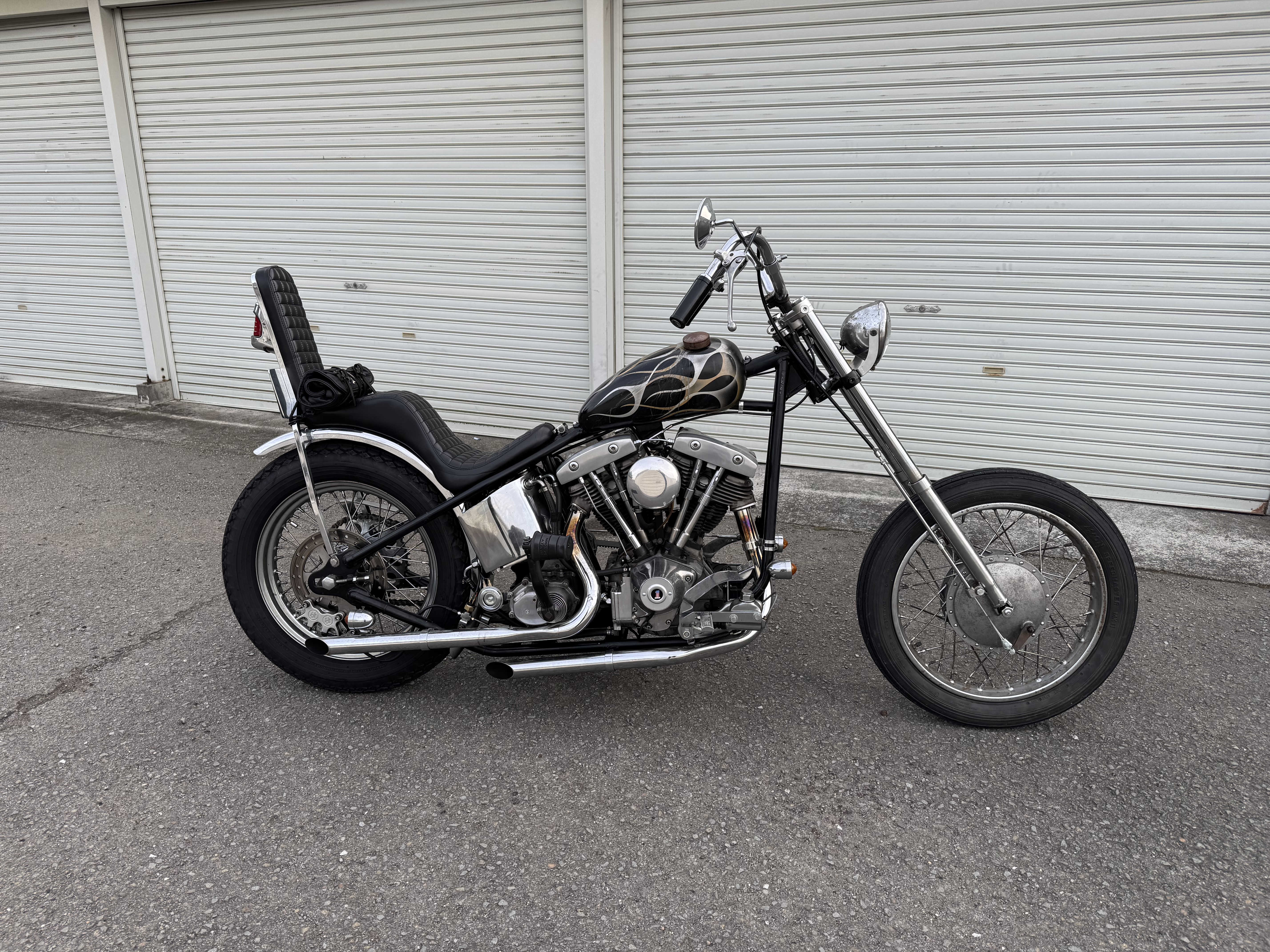 徹底解説】33.4mmフォークとハンバーガードラムブレーキのカスタム事例