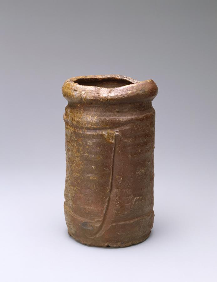 備前筒花入 根津美術館蔵｜茶の美