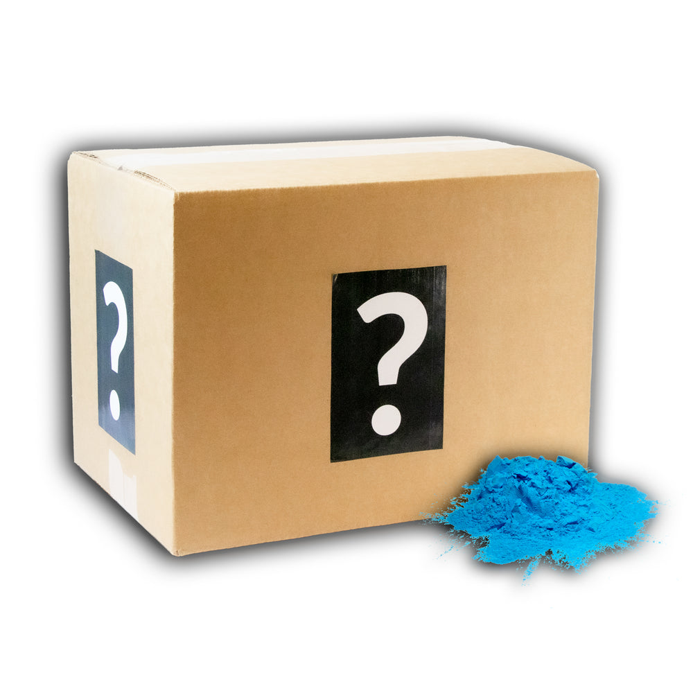 25 lb Blue Gender Reveal Powder | Jumbo Color Powder Bag