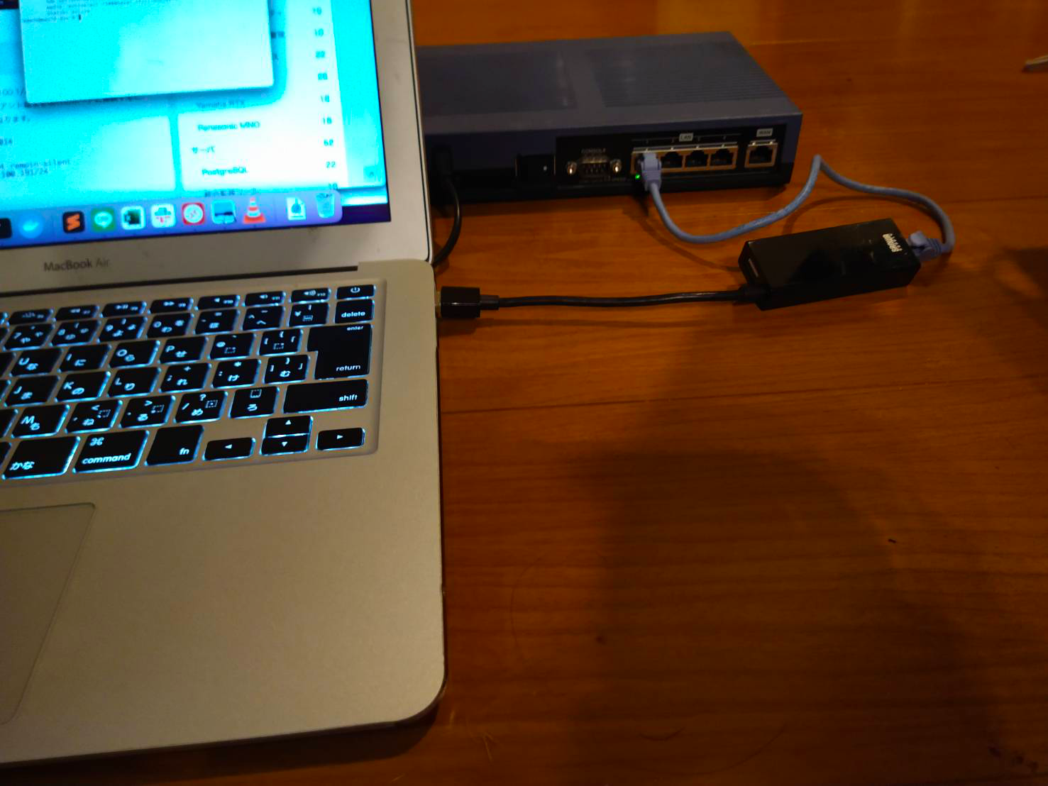 Yamaha RTX ルータの初期設定 (telnet接続ができるようになるまで