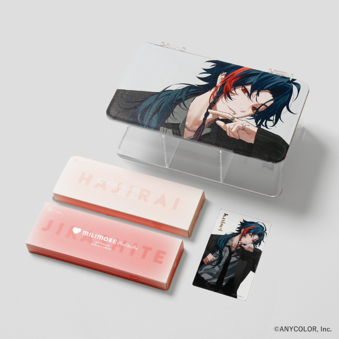 にじさんじ『3SKM』×カラーコンタクト「EverColor1day MILIMORE」限定