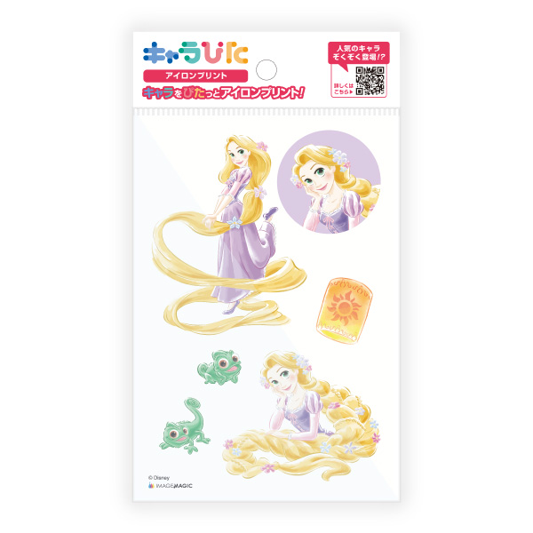 ディズニープリンセス アイロンプリントシート はがきサイズ(WD-C-PR1