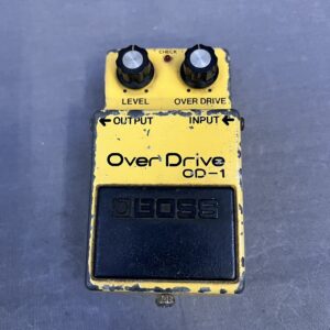 BOSS OD-1 Over Drive #9300 JRC4558D 銀ネジ 1979年製買取りました