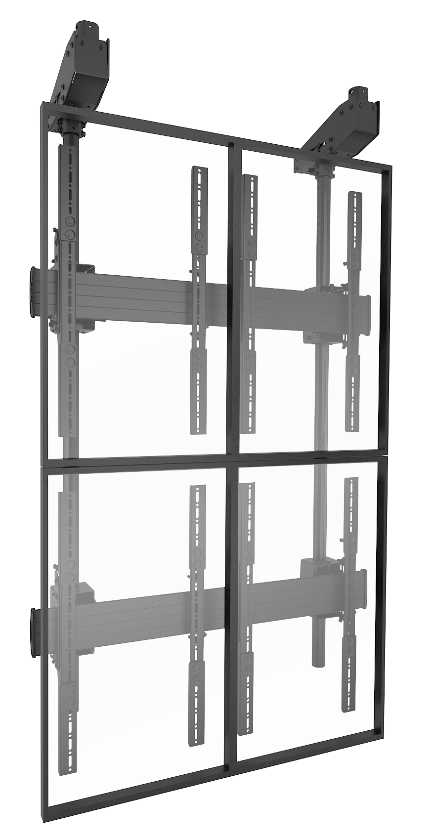マルチディスプレイマウント・天吊タイプ 4画面用 LCM2X2UP｜製品情報
