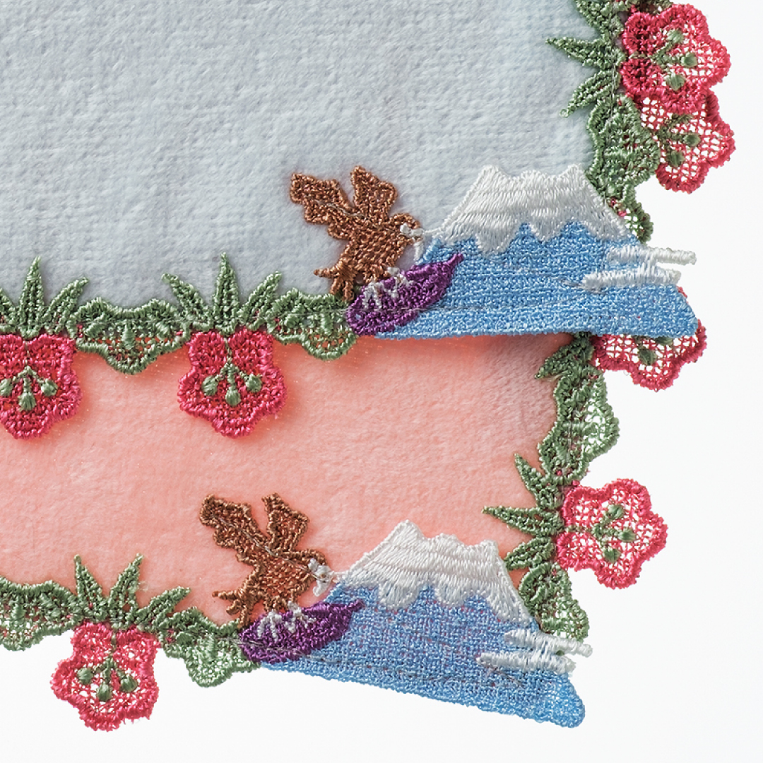 素敵な吉夢を！めでたいモチーフを詰め込んだことわざレース「一富士二