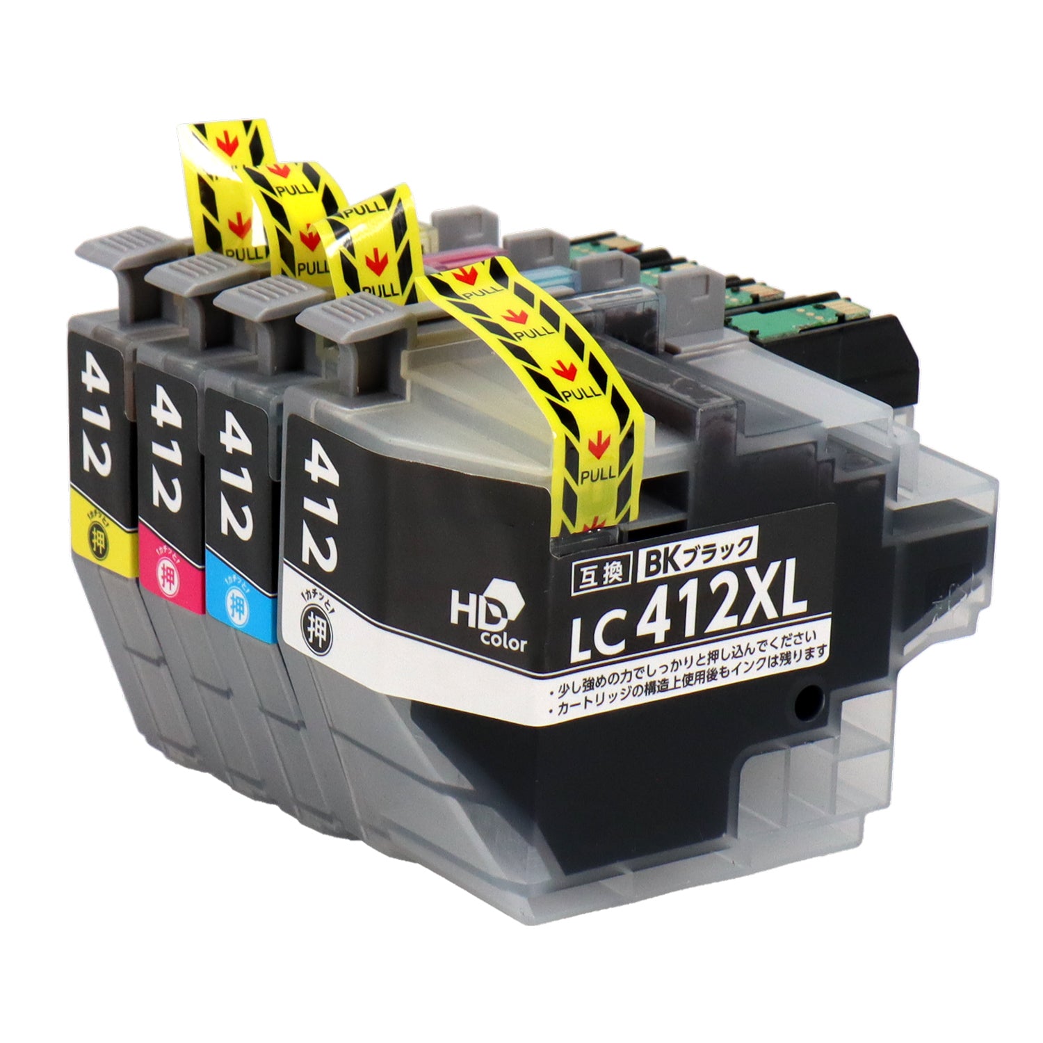 LC412XL-4PK 互換インク 4色セット 大容量【インクのチップス本店】