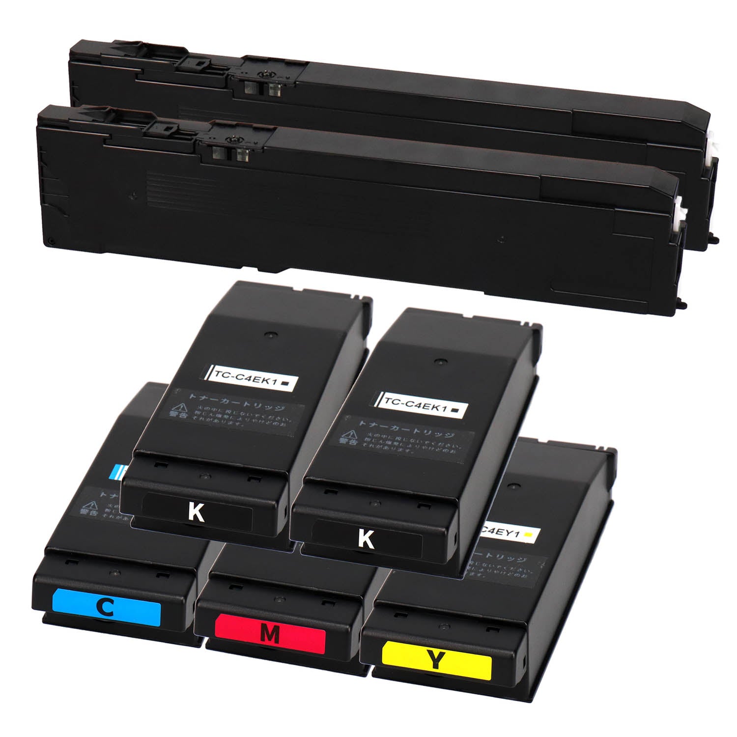 コニカミノルタ TN324 トナーカートリッジ 全色2セット 廃棄トナー×2