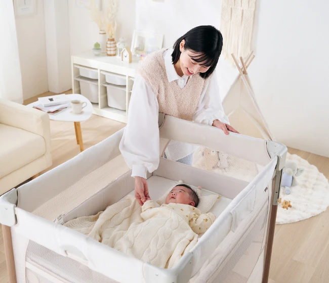 Aprica(アップリカ) ベビーベッド アップリカ ココネルエアープラス