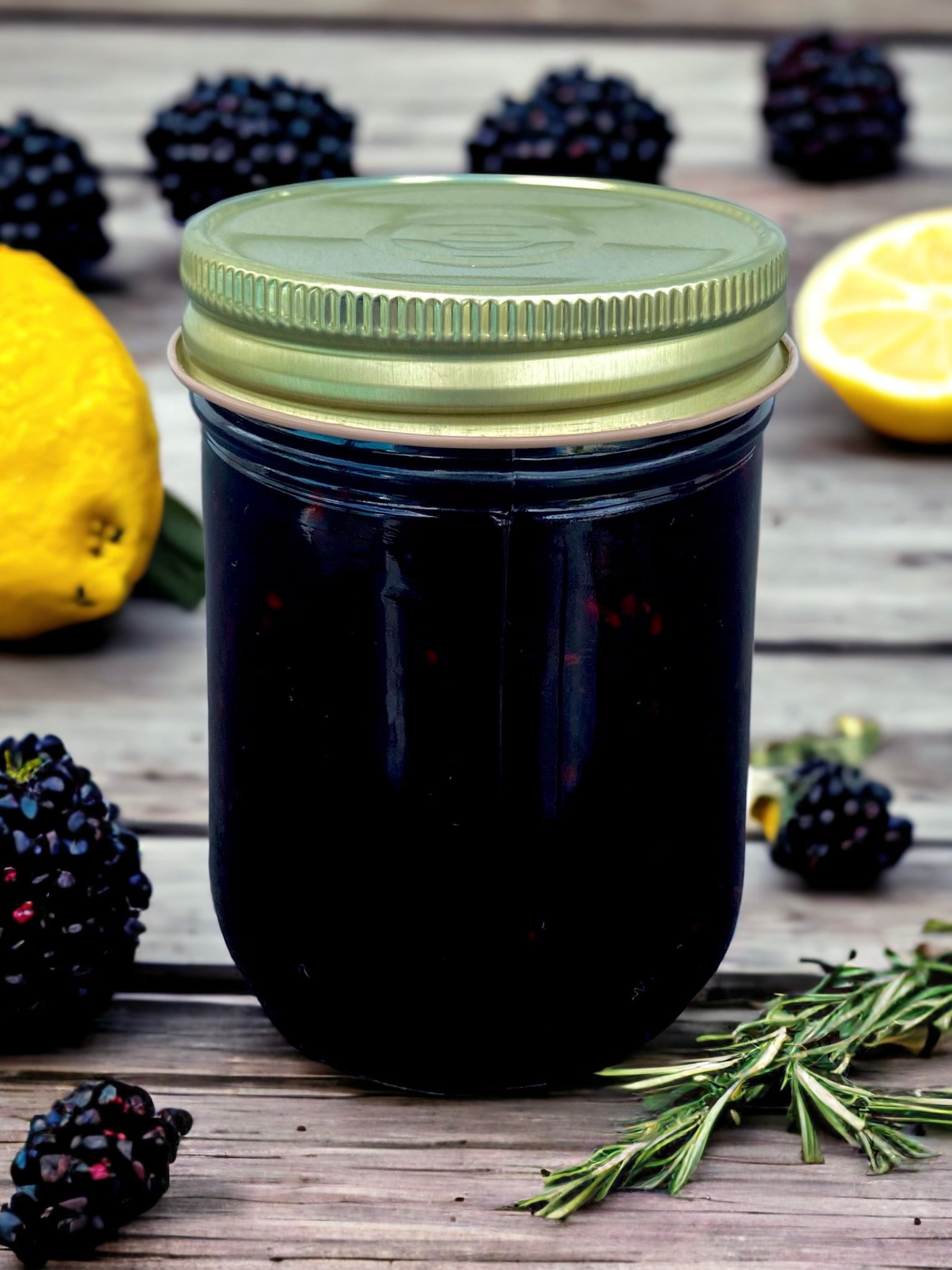 Blackberry Lemon Rosemary Jam – christineslittlefarm