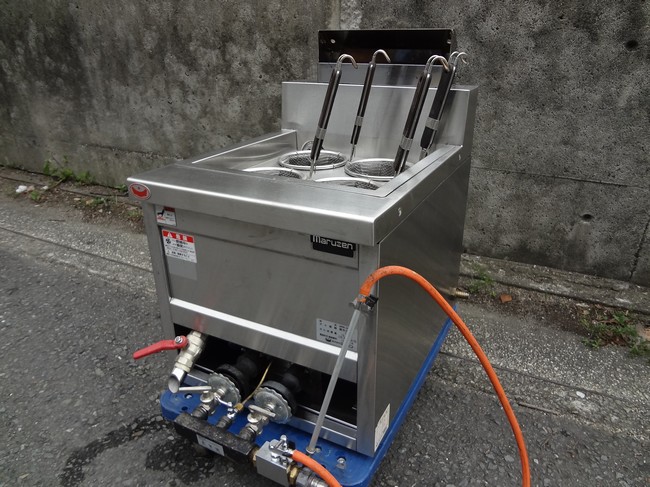 大阪 厨房本舗 マルゼン 卓上ゆで麺機 MRK-045TBの買取実績
