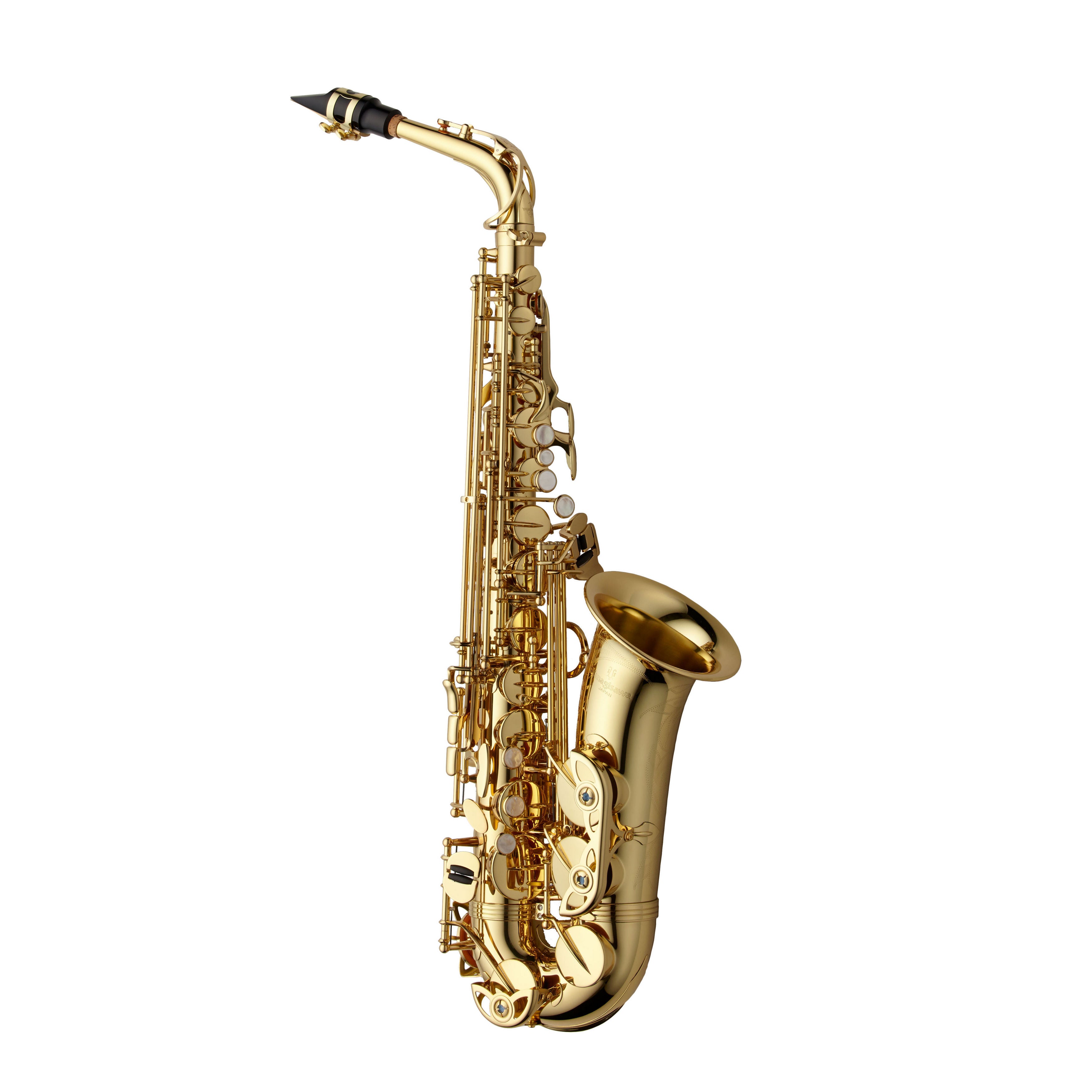 Yanagisawa AWO1 Professional Alto Saxophone - Gold Lacquer – Chuck