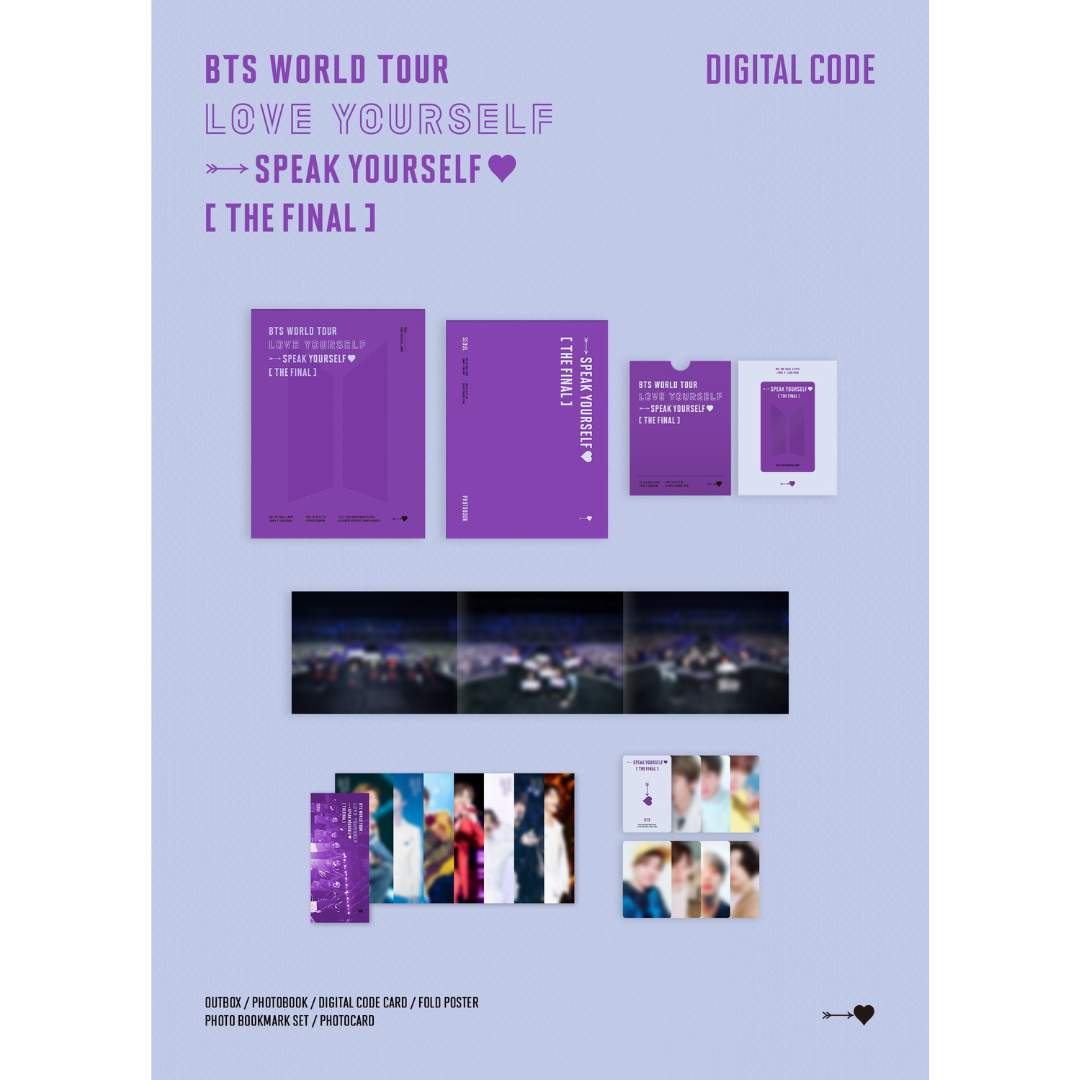 BTS LOVE YOURSELF SPEAK YOURSELF THE FINAL DIGITAL CODE | UK Kpop