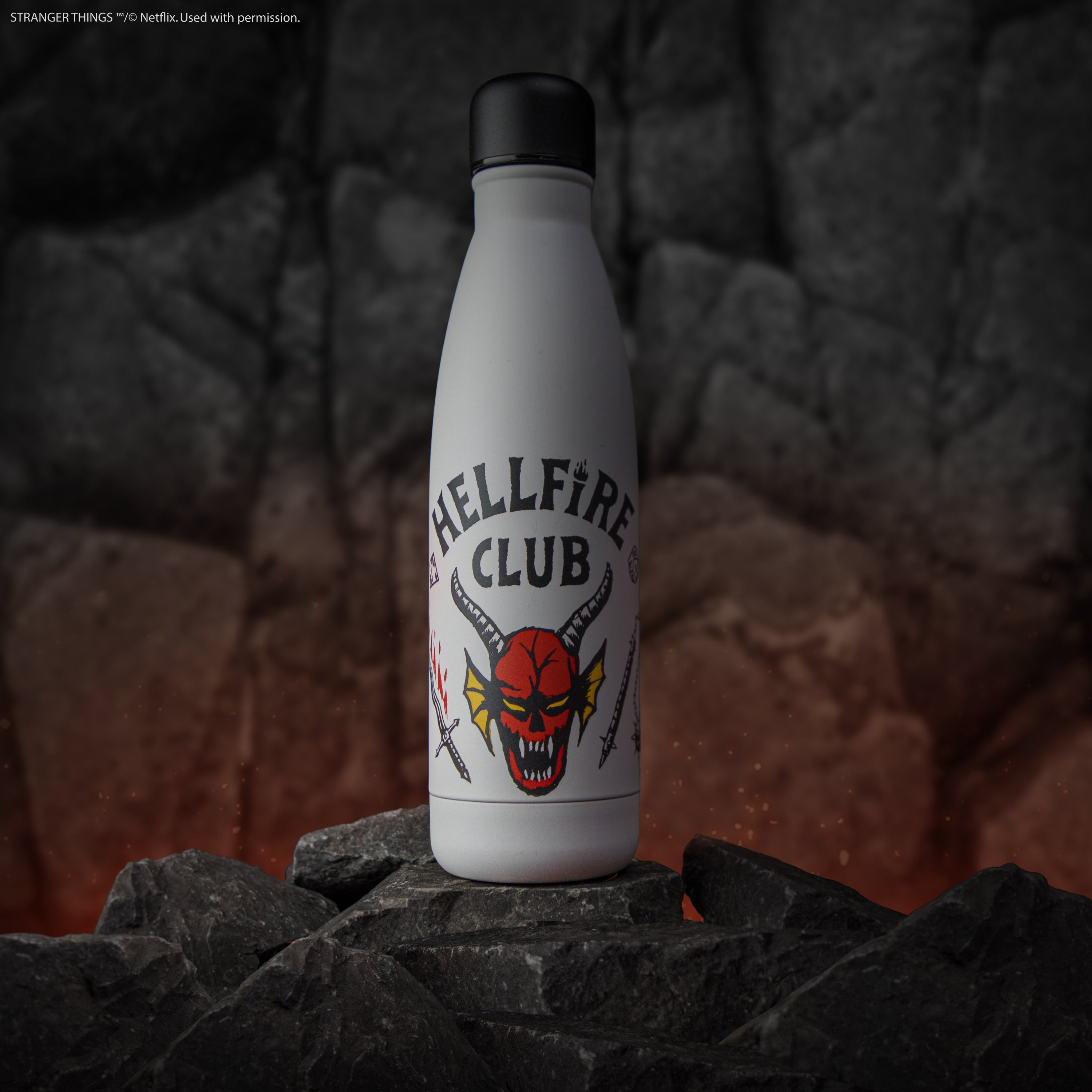 Hellfire Club Insulated Water Bottle | Stranger Things