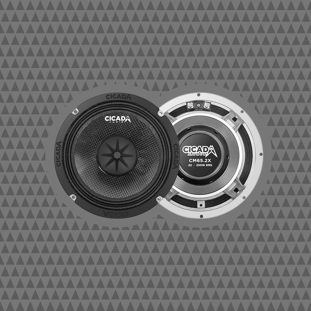 Buy 6.5-INCH MID-BASS COMPONENT SPEAKERS - 2Ω - Cicada Audio