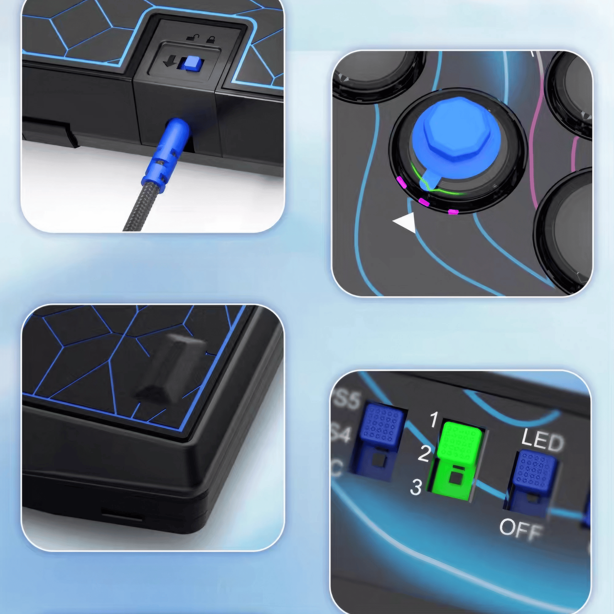 Qanba Sapphire Arcade Controller | レバーレスコントローラー