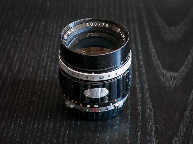 G.Zuiko Auto-T 60mm f/1.5 - Olympus Pen F lenses on full-frame