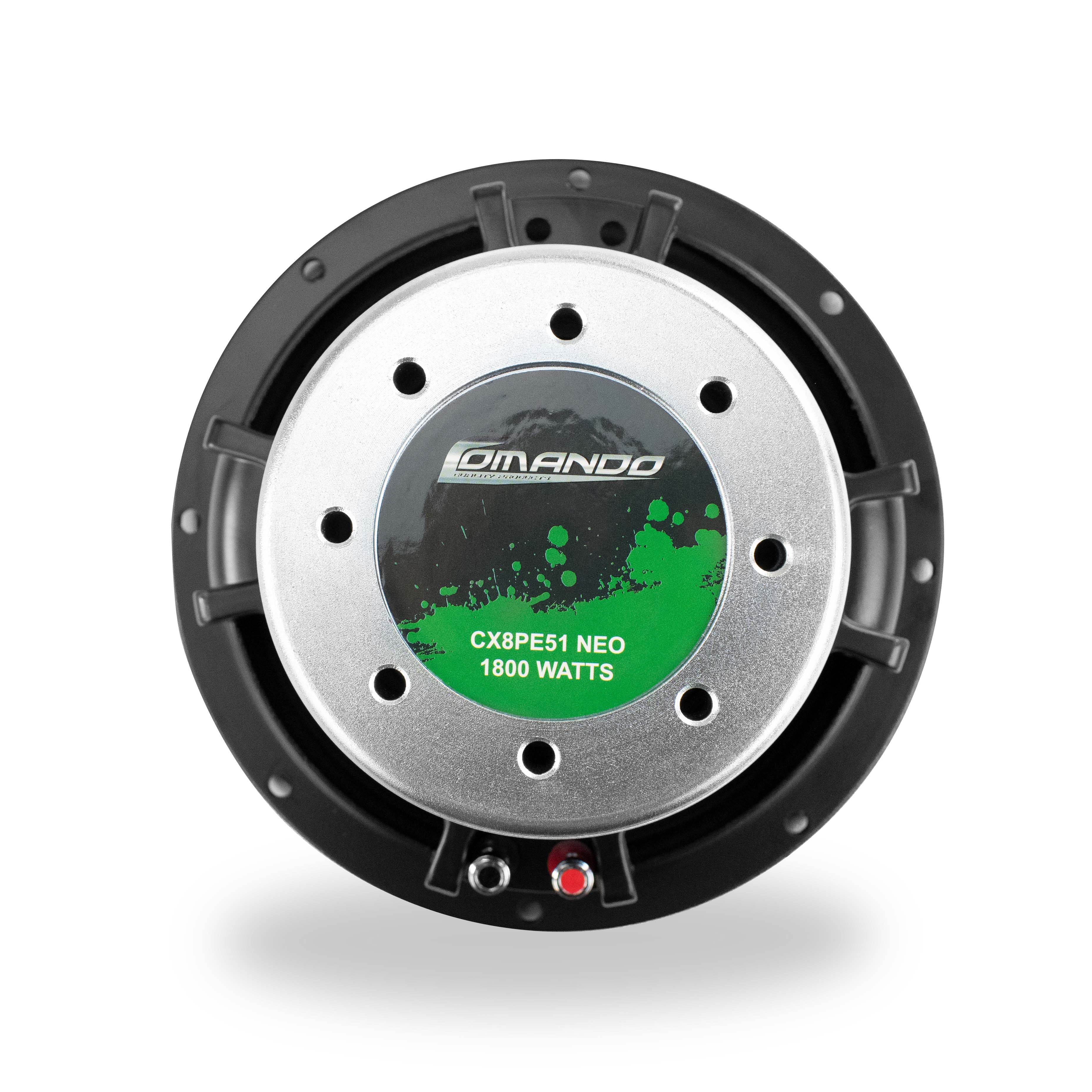 CX8PE51-NEO | 8'' | 1800W MAX | 8Ω – Comando Audio Inc.