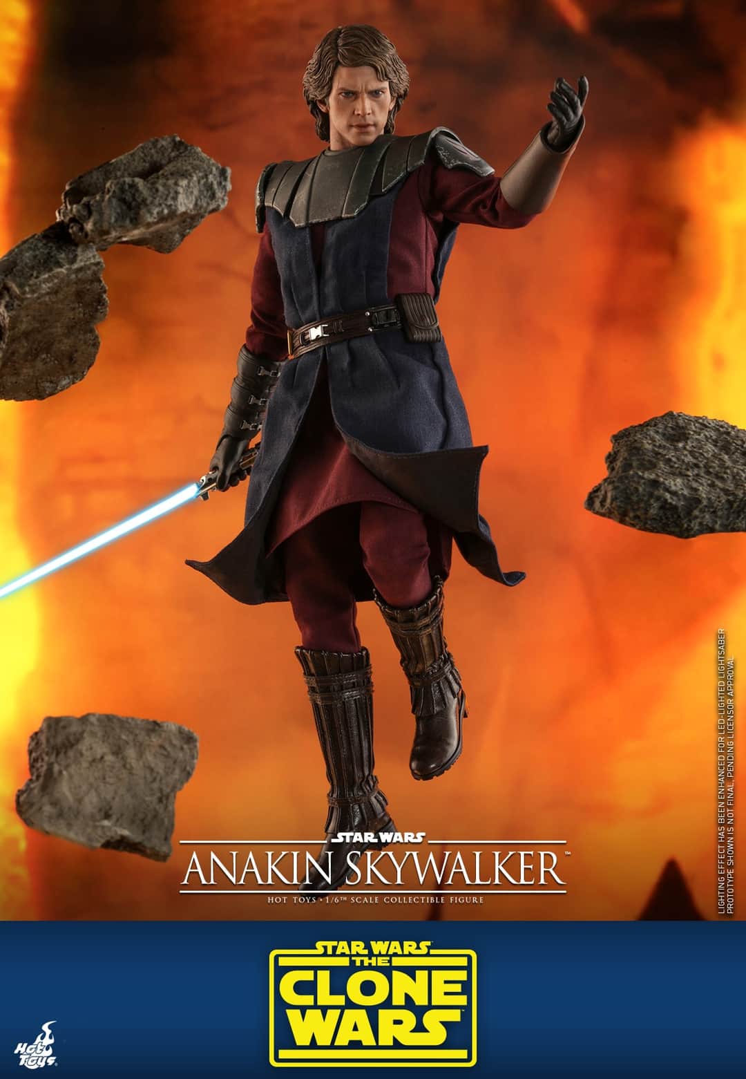 The Clone Wars Anakin Skywalker Sixth Scale Figure – Comic Concepts