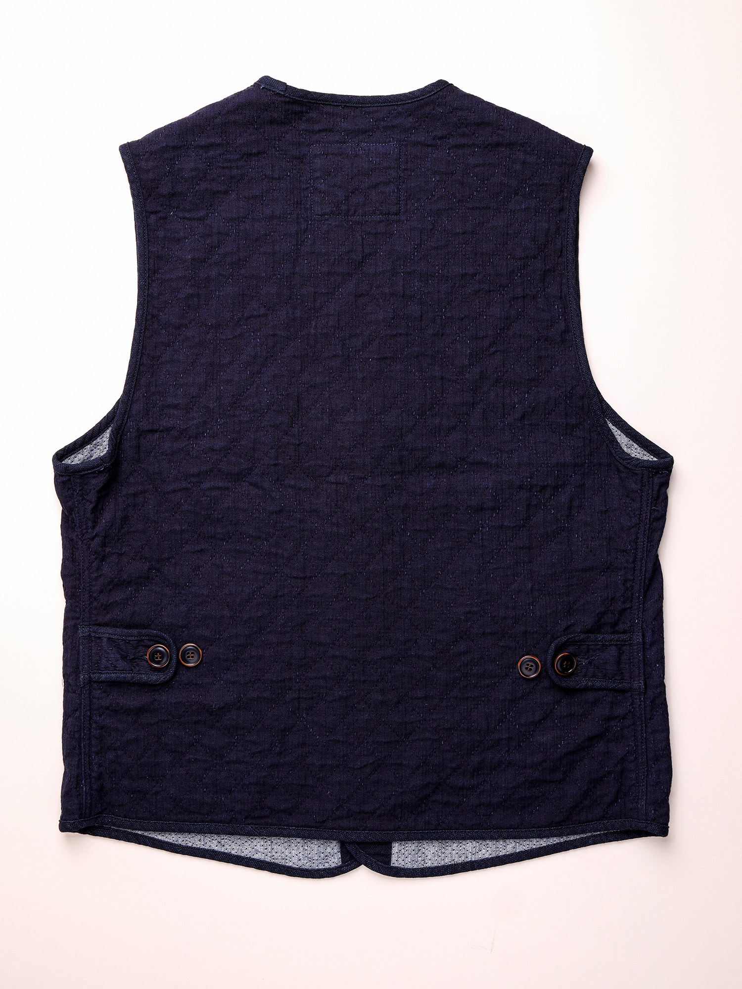 Sashiko Indigo Vest - Companion Denim