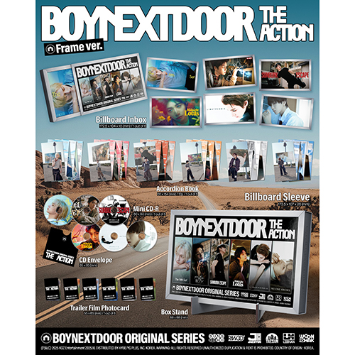 The Action(Frame ver.) [6形態セット][CD] - BOYNEXTDOOR - UNIVERSAL